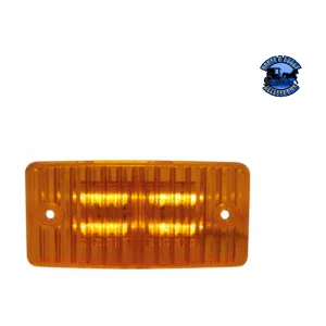 12 LED Cab Light For Freightliner Century (1996-2011) And Columbia (2001-2017) - Amber LED/Amber Lens #37645