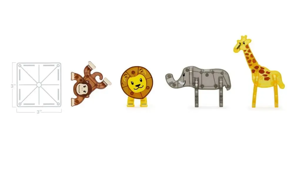 25-Piece Safari Animals