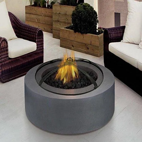 36 Inch ROUND FIRE SCREENS &ndash; FIRE PIT COVERS &ndash; FIRE SCREEN PROTECTOR