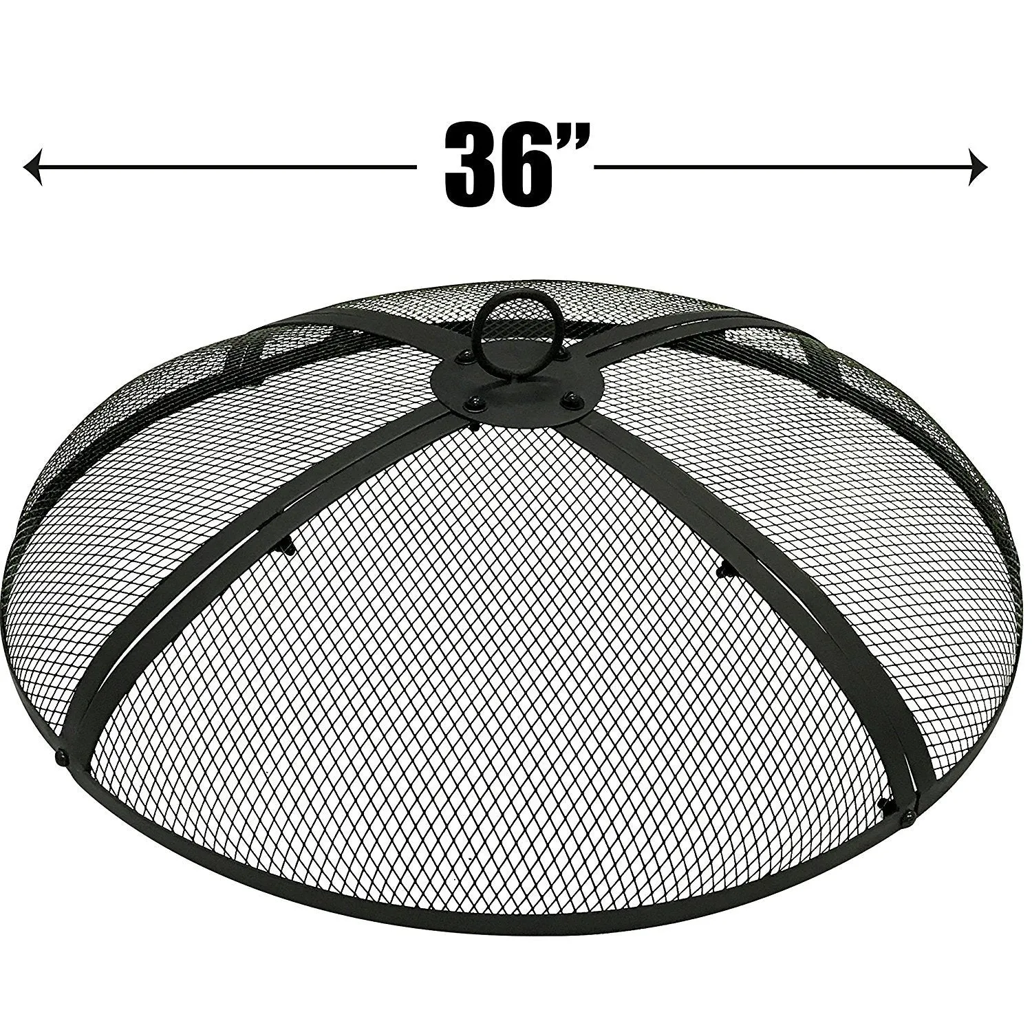 36 Inch ROUND FIRE SCREENS &ndash; FIRE PIT COVERS &ndash; FIRE SCREEN PROTECTOR