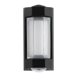 4W Black Wall Lamp 3000K