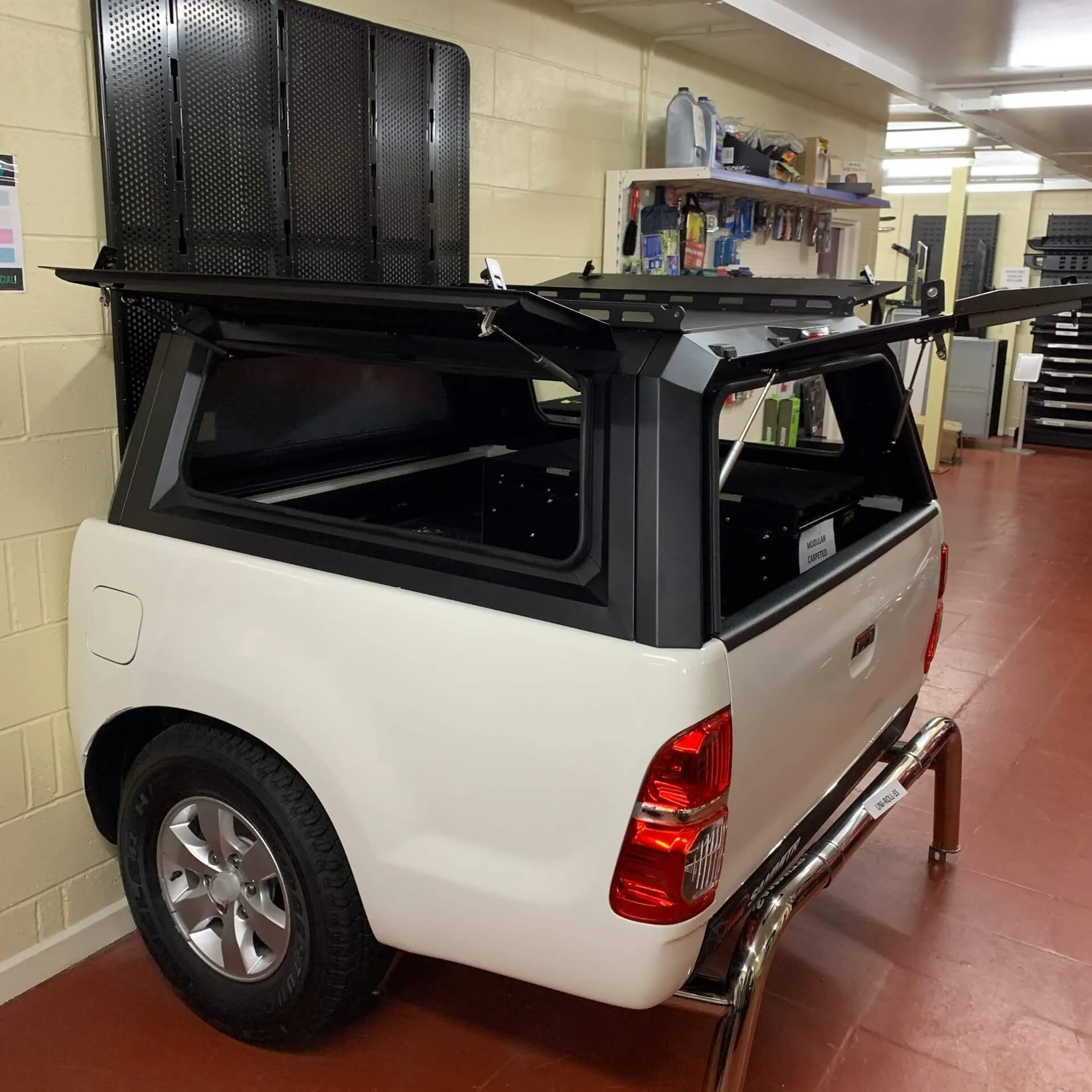 Aluminium Expedition Load Bed Canopy for the Toyota Hilux 2016  Double Cab