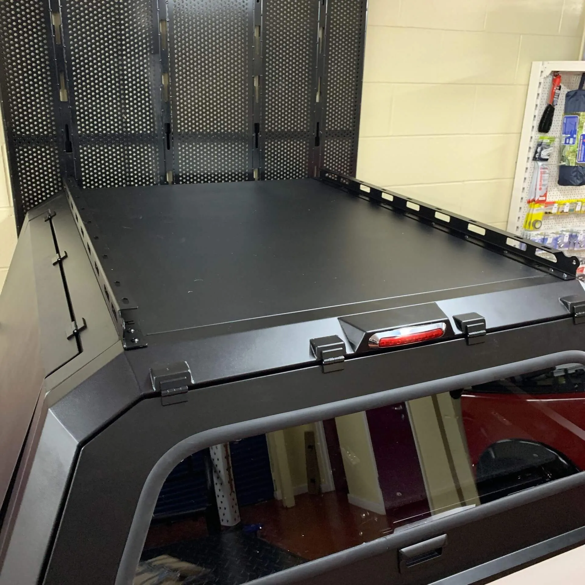 Aluminium Expedition Load Bed Canopy for the Toyota Hilux 2016  Double Cab