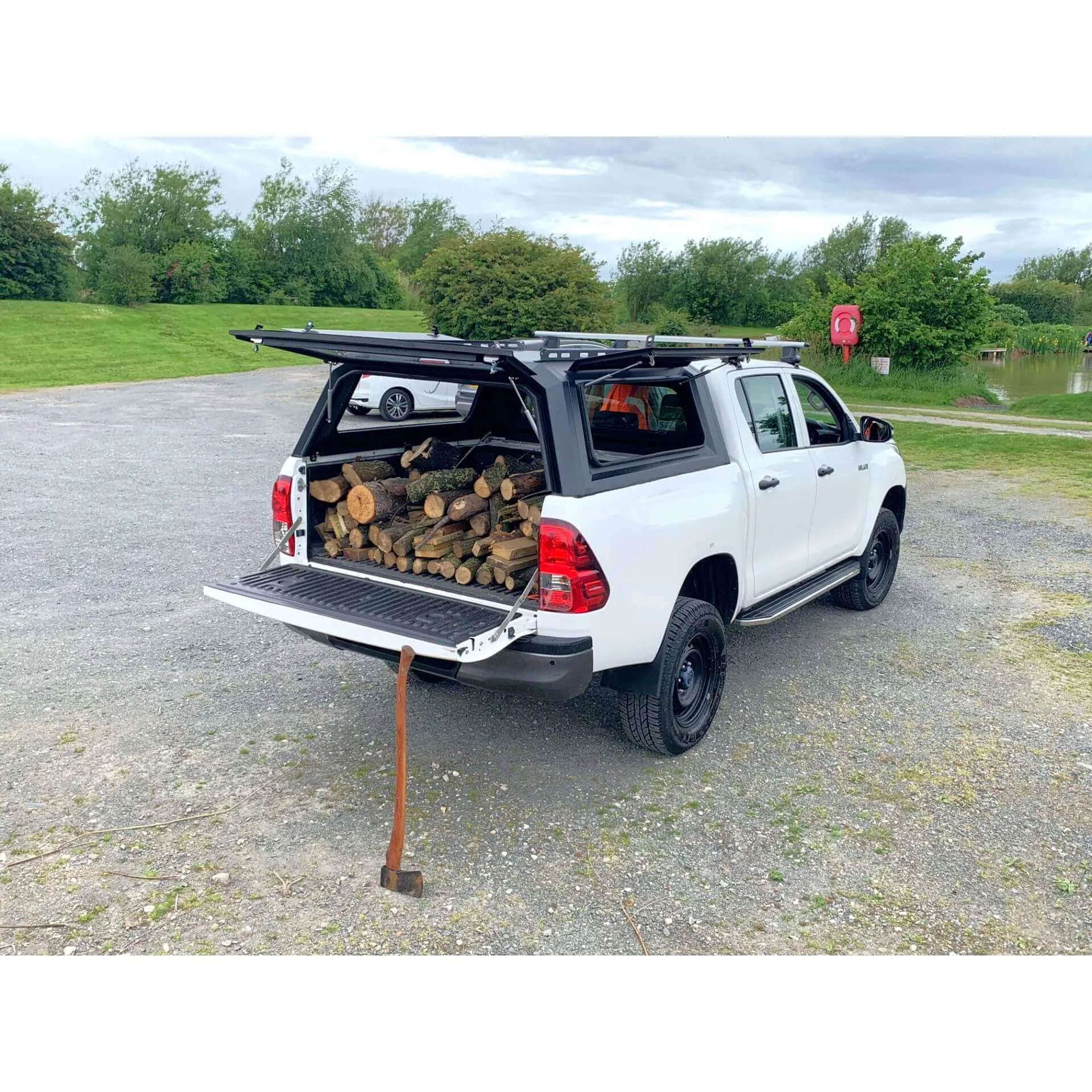 Aluminium Expedition Load Bed Canopy for the Toyota Hilux 2016  Double Cab