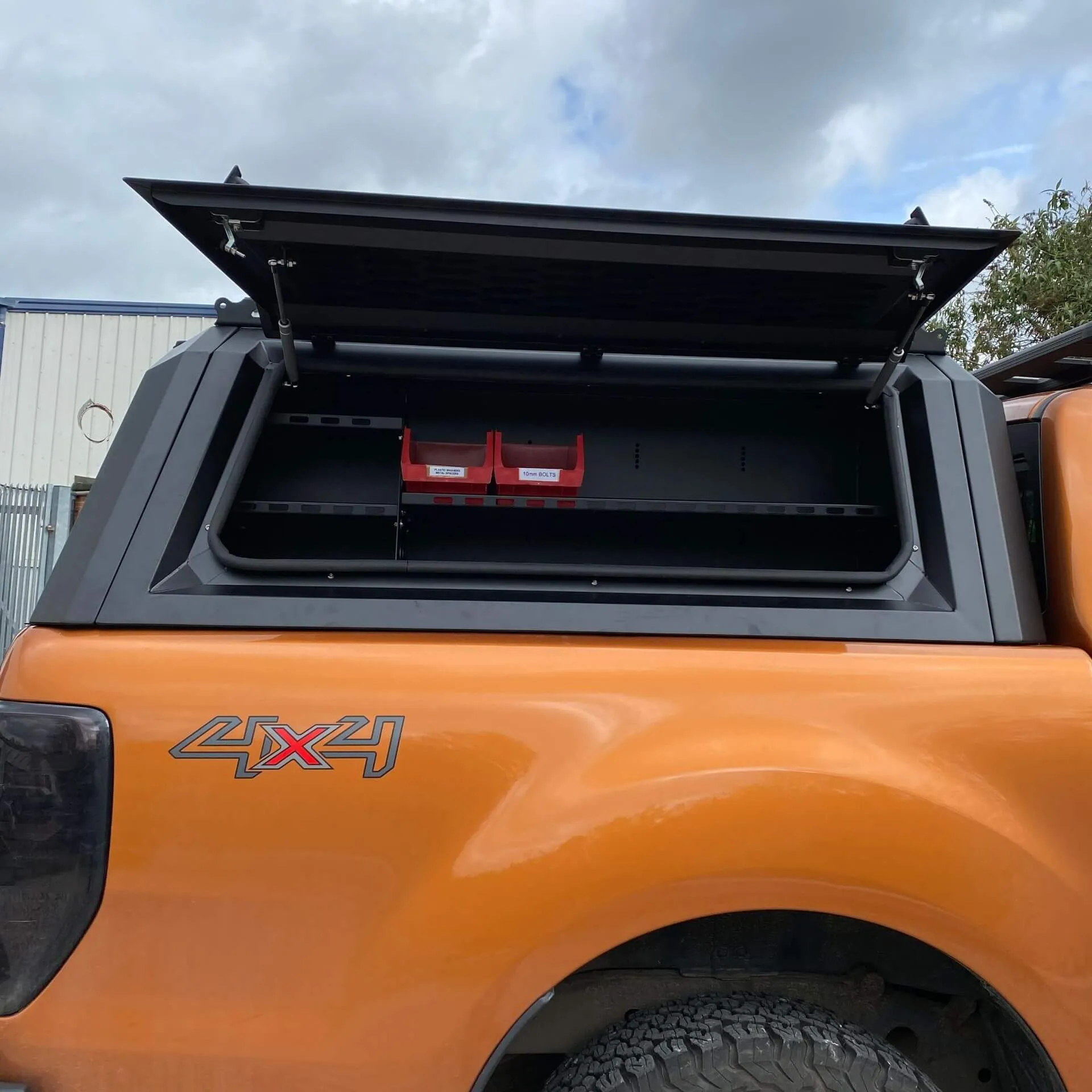 Aluminium Pickup Load Bed Canopy Shelf Insert for the Toyota Hilux 2016 