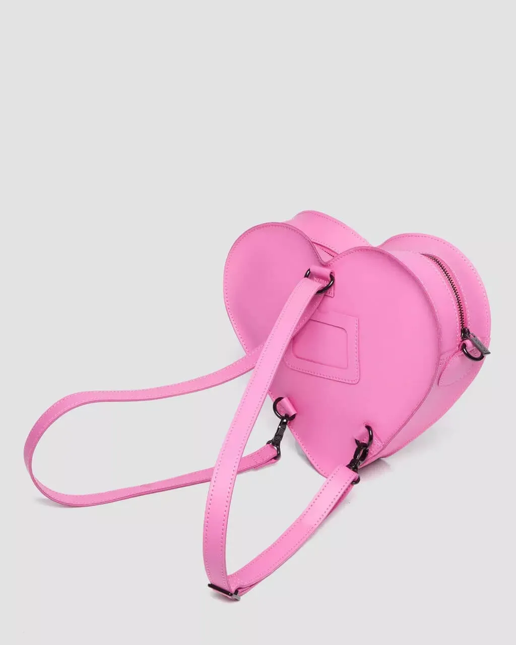 Backpack Dr. Martens Heart Shaped Leather, pink