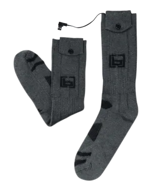 Banded HEAT Electric Heated Wool Sock