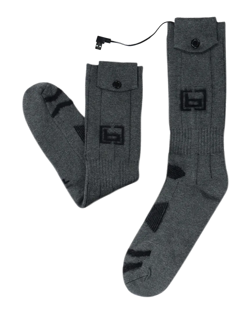 Banded HEAT Electric Heated Wool Sock