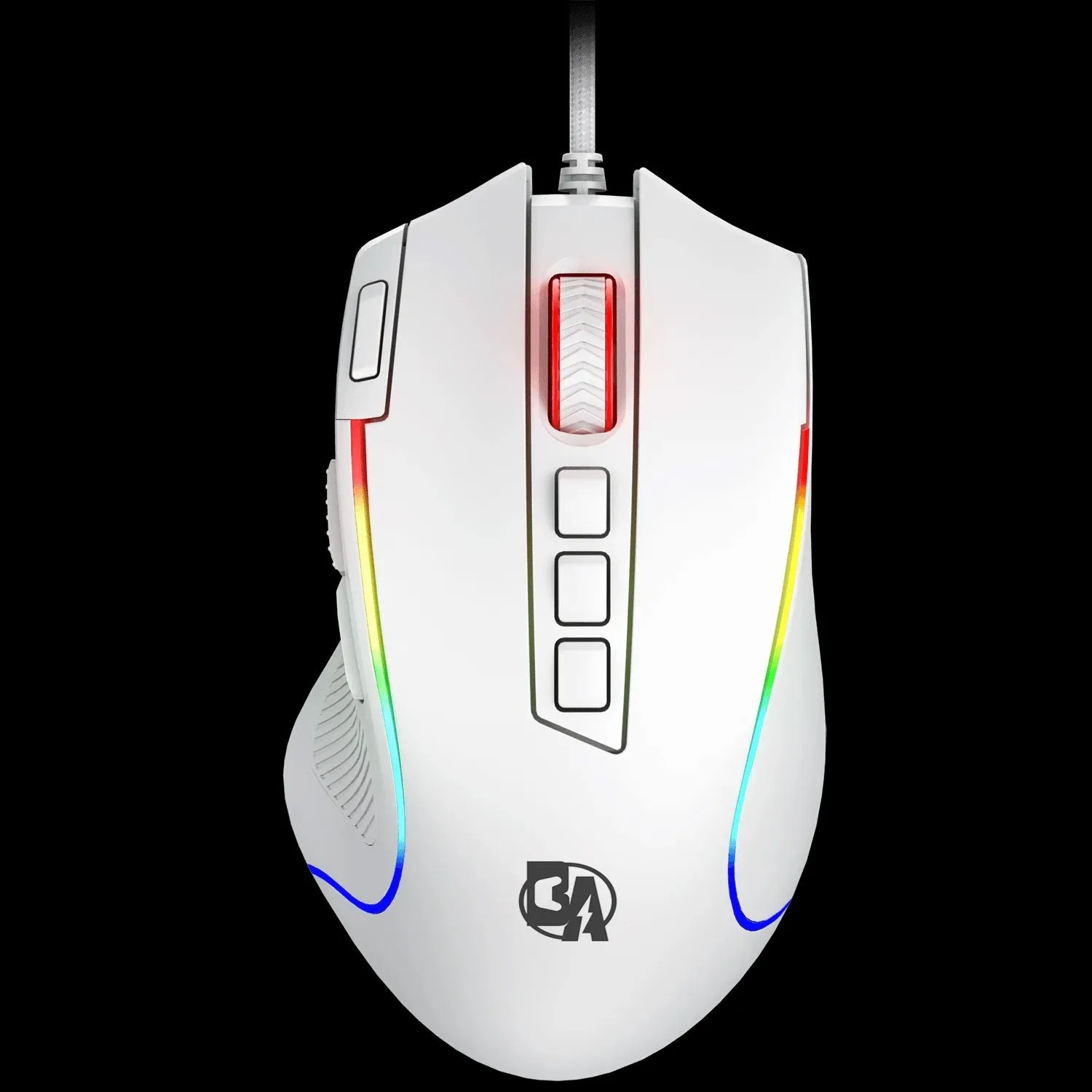 BOLT AXTION Predator RGB Gaming Mouse, 8000 DPI, 11 Programmable Buttons, 5 Backlit Modes