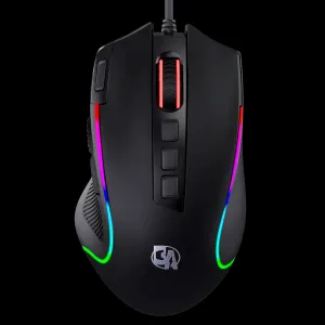 BOLT AXTION Predator RGB Gaming Mouse, 8000 DPI, 11 Programmable Buttons, 5 Backlit Modes