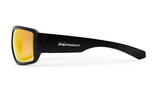 BOOGIE Safety - Photochromic Fire Red Orange Mirror