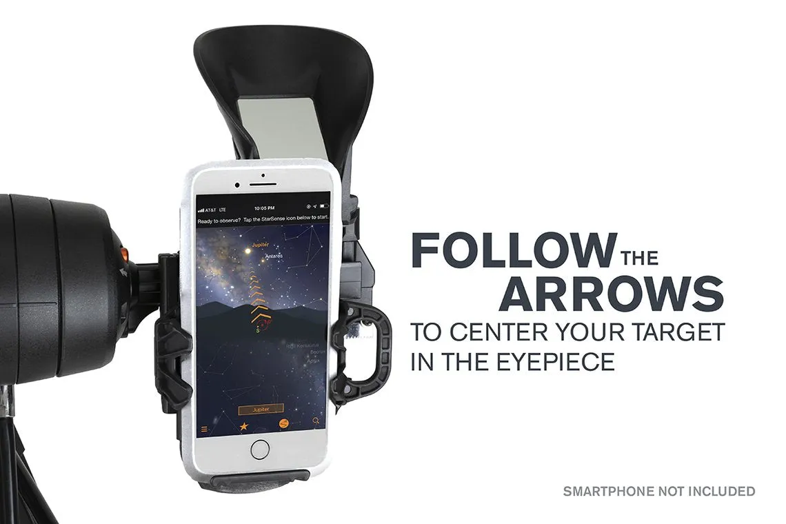 Celestron StarSense Explorer DX 130AZ - Smartphone app-enabled newtonian reflector telescope