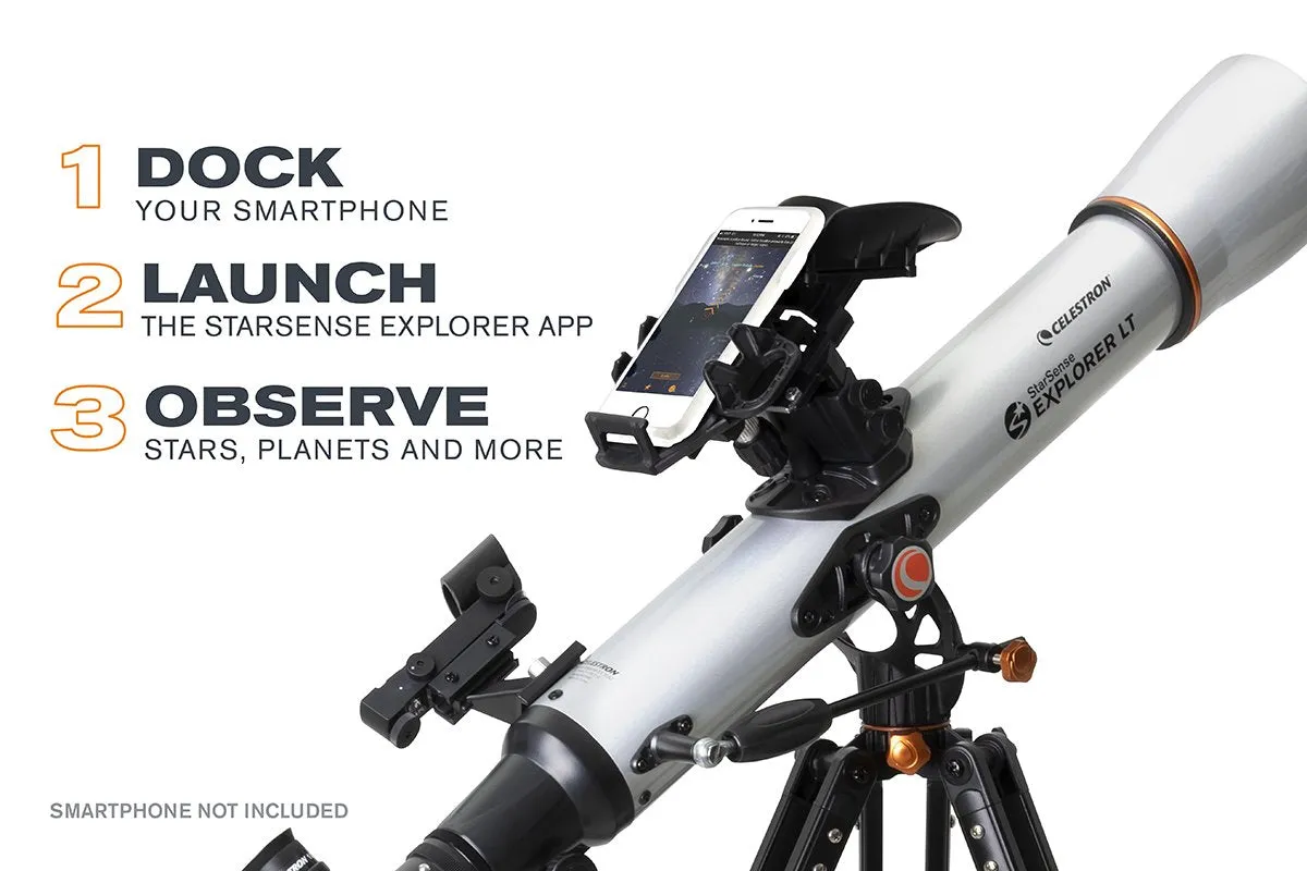 Celestron StarSense Explorer LT 70AZ - Smartphone app-enabled refractor telescope