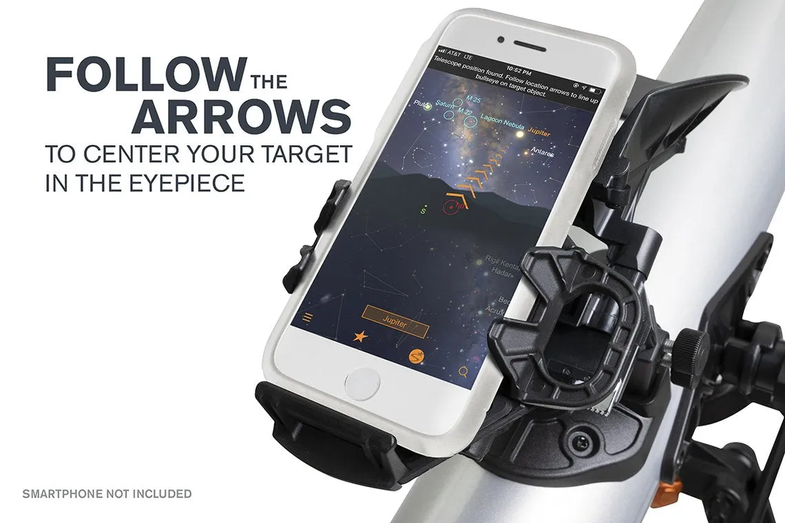 Celestron StarSense Explorer LT 80AZ - Smartphone app-enabled refractor telescope