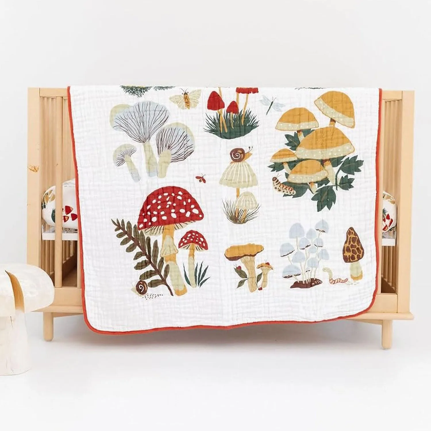 Cotton Muslin Reversible Quilt