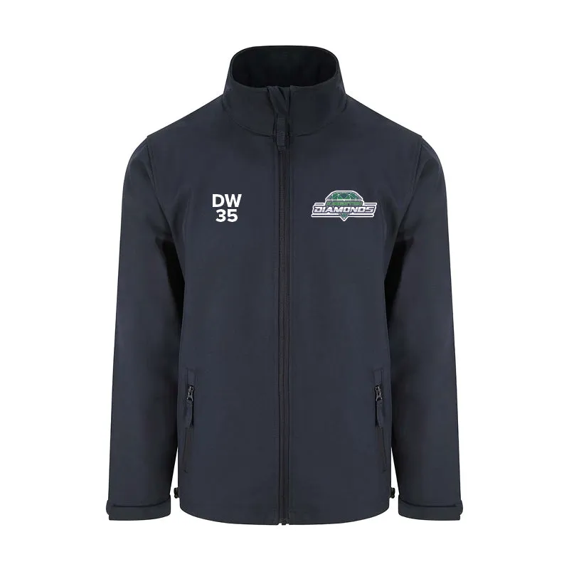 Diamonds Men Softshell Jacket (navy)