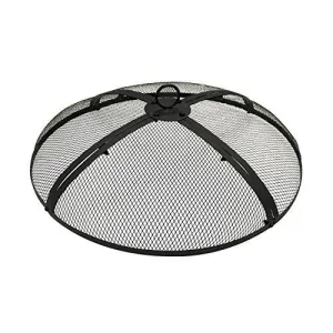 EasyGo 24 INCH FIRE SCREEN &ndash; FIRE PIT COVER &ndash; FIRE SCREEN PROTECTOR