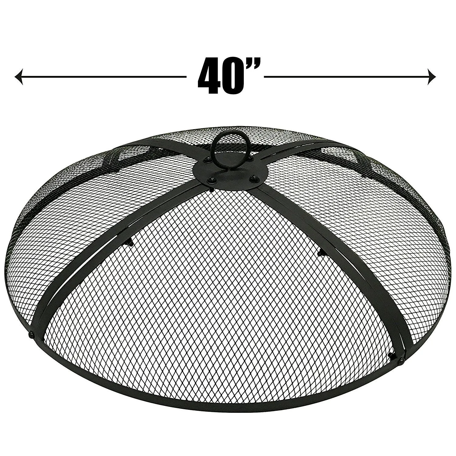 EasyGo 40 INCH FIRE SCREEN &ndash; FIRE PIT COVER &ndash; FIRE SCREEN PROTECTOR