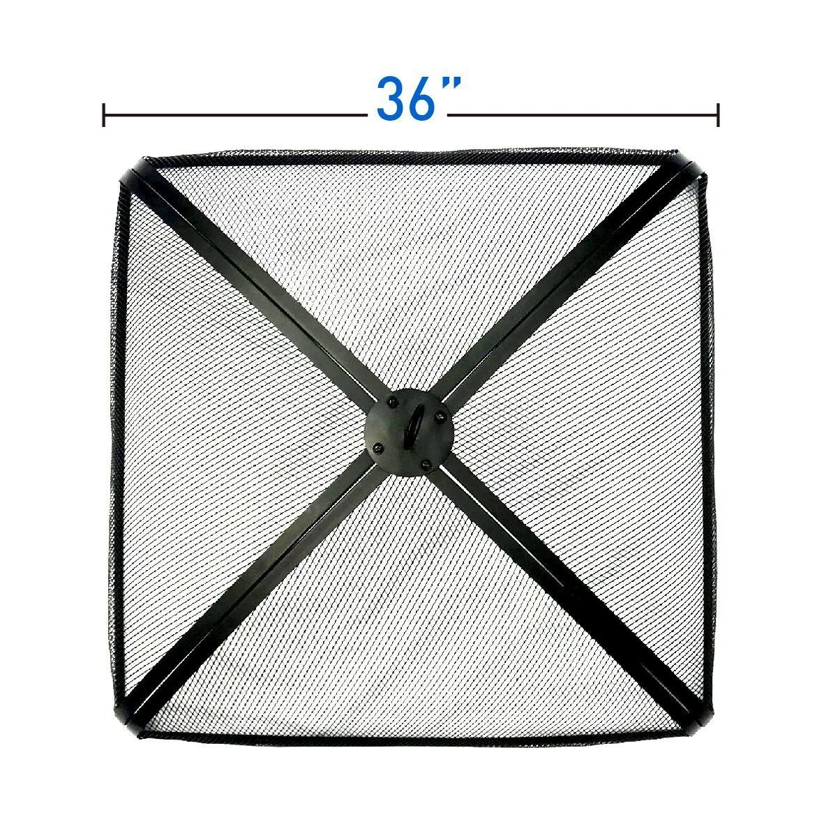 EasyGo FIRE SCREEN &ndash; FIRE PIT COVER &ndash; FIRE SCREEN PROTECTOR (36&quot; Square)