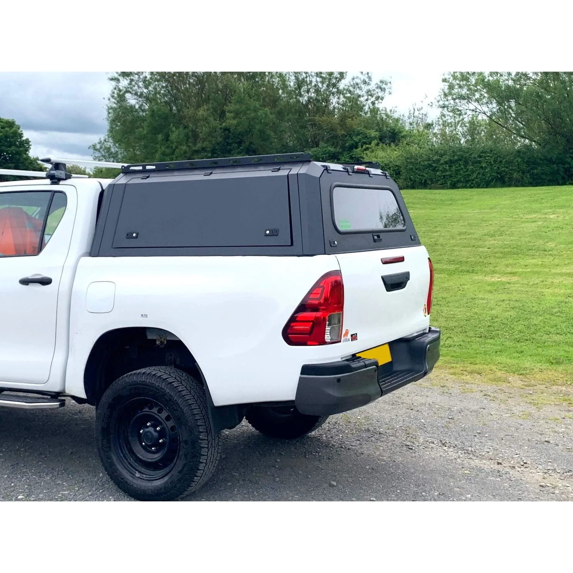 Expedition Load Bed Canopy for the Toyota Hilux 2016  Double Cab