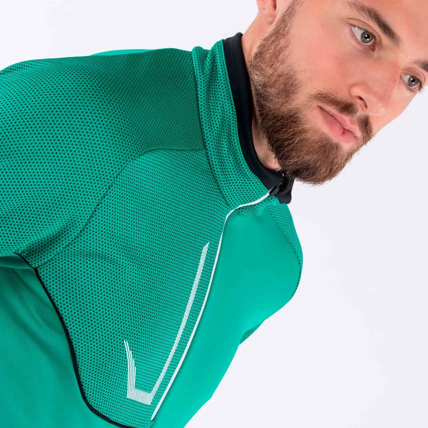 Galvin Green Daxton Insula Golf Pullover - Green/Black/White