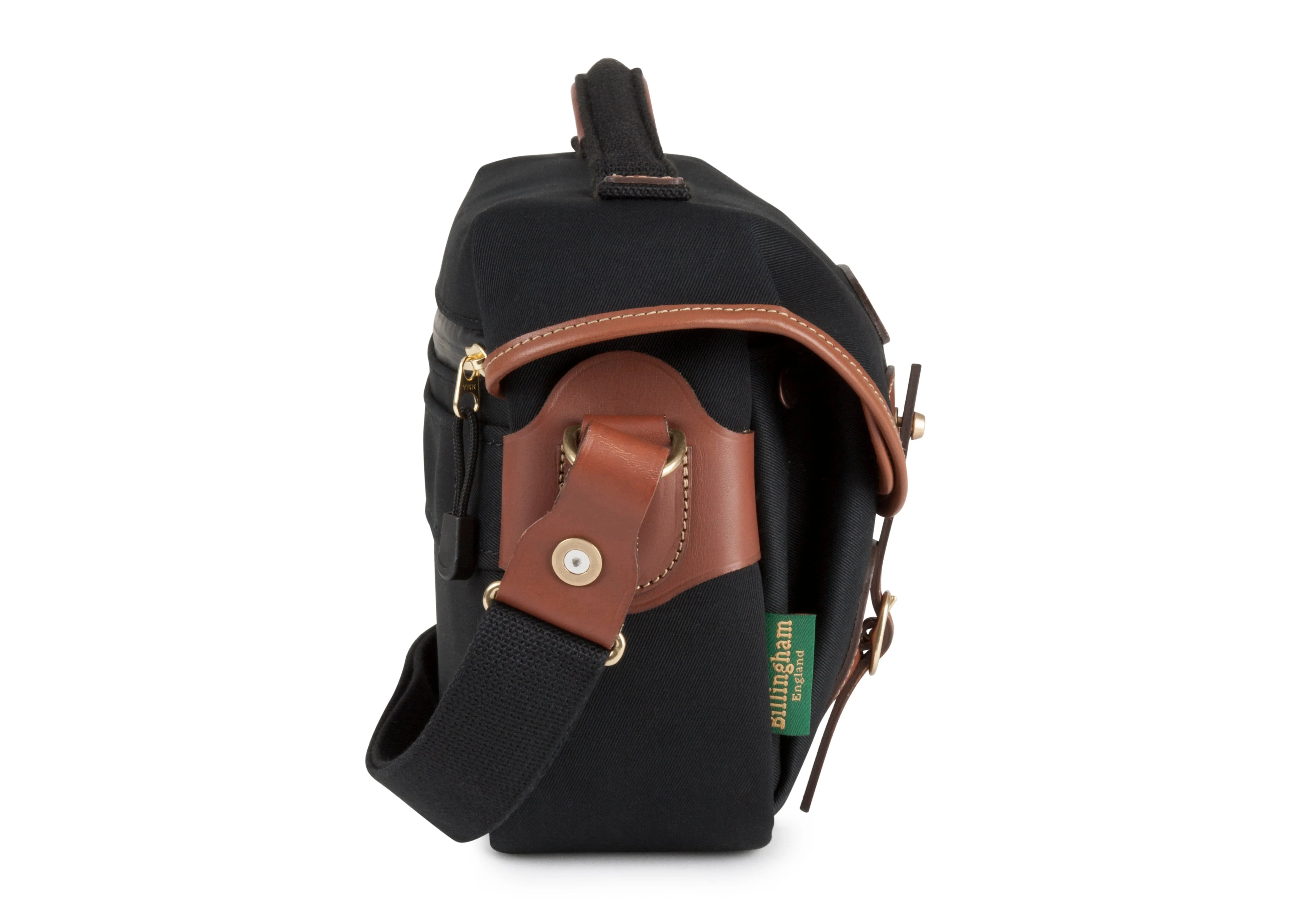 Hadley Small Pro Camera Bag - Black Canvas / Tan Leather