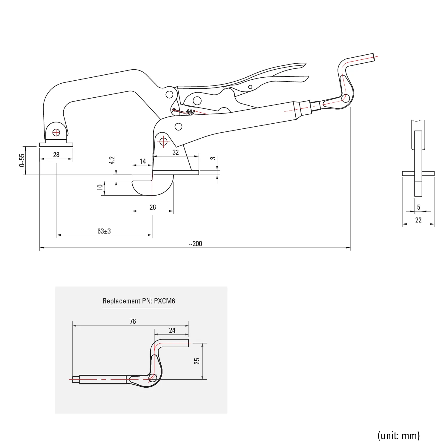 Inserta Hook Pliers, FixturePoint