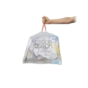 Joseph Joseph IW7 20L Transparent Custom Fit Bin Liners 20 Pack