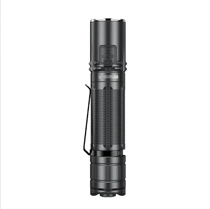 Klarus XT2CR Pro 2100 Lumen Type-C Rechargeable Compact Tactical Flashlight 1 * 18650 Battery