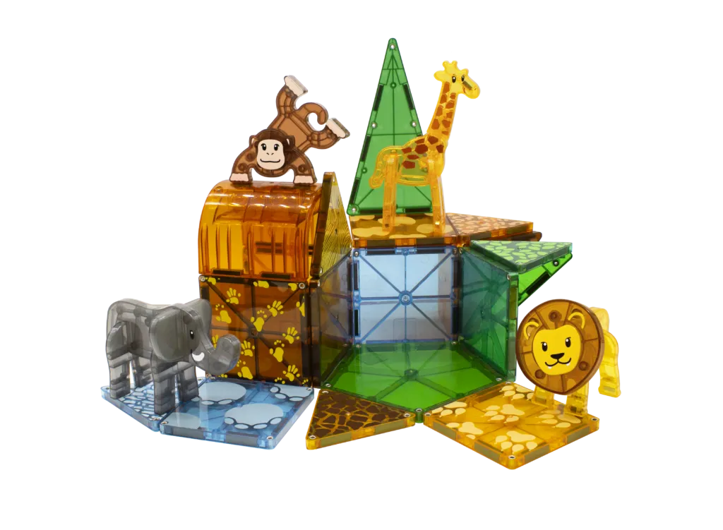 MAGNA-TILES® Safari Animals 25-Piece Set