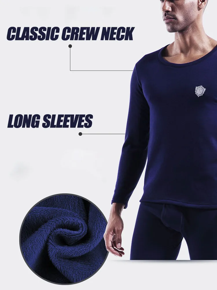 Men's Ultra Soft Thermal Underwear with Fleece Lined