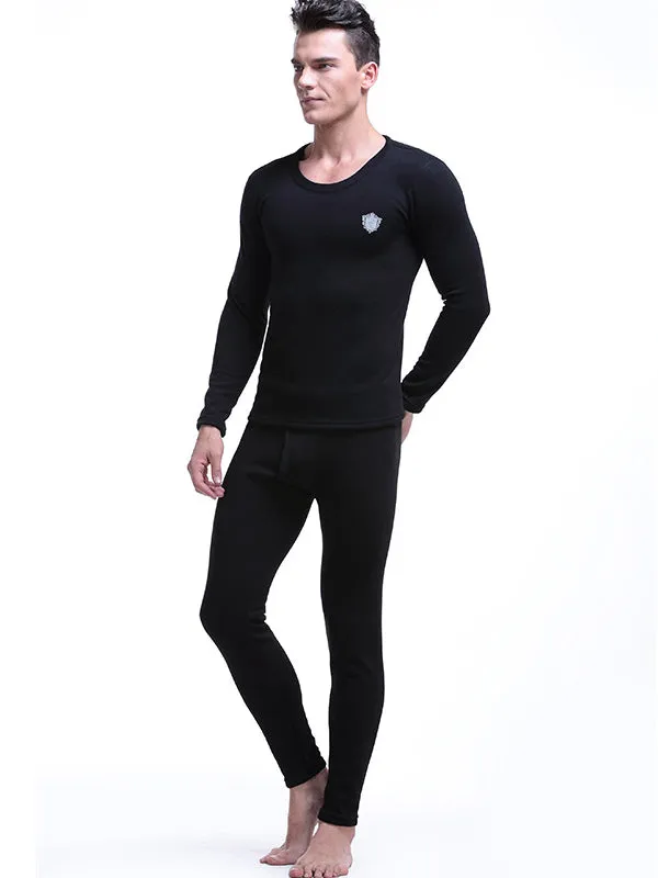 Men's Ultra Soft Thermal Underwear with Fleece Lined