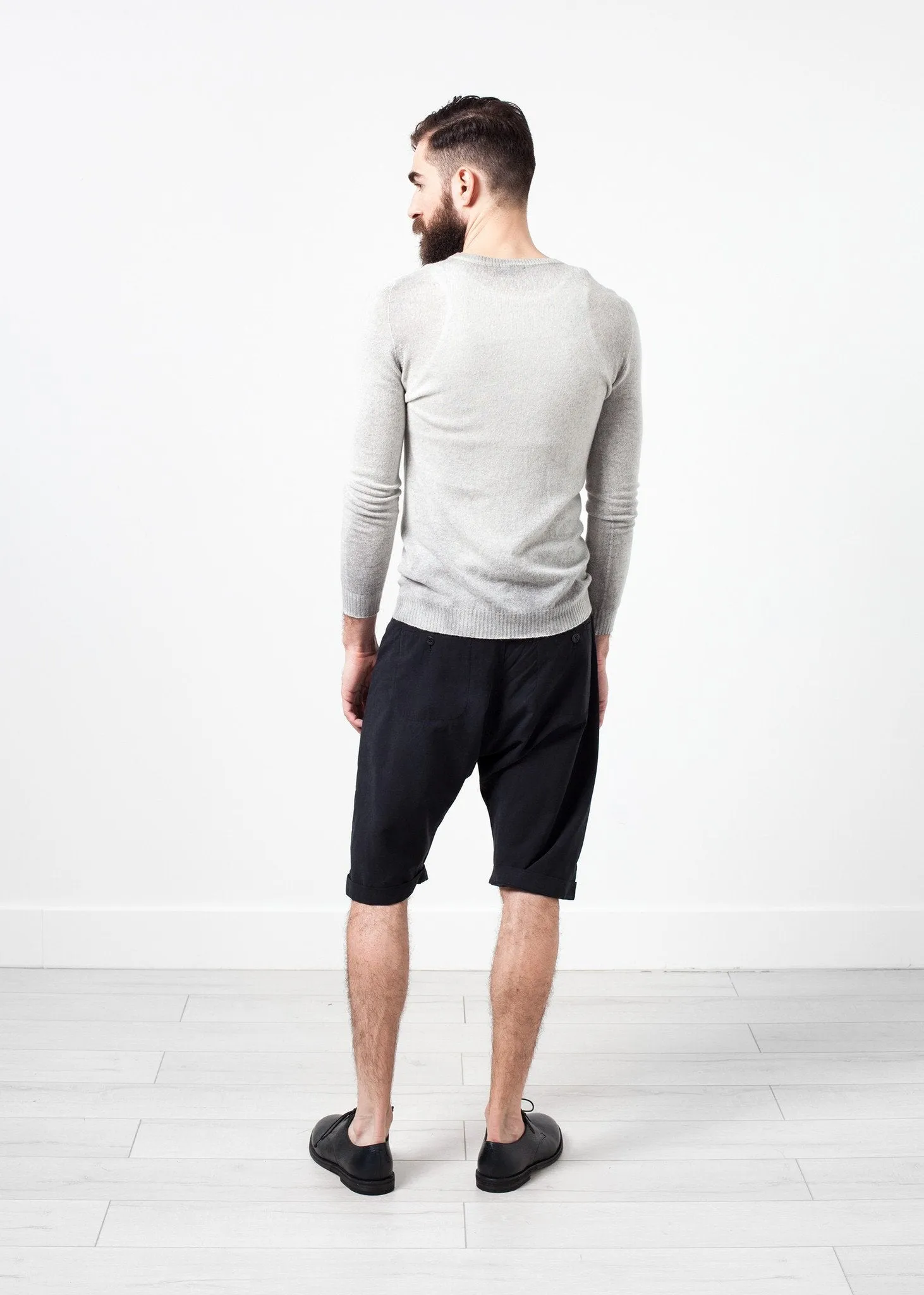 Mottled Cashmere Crewneck