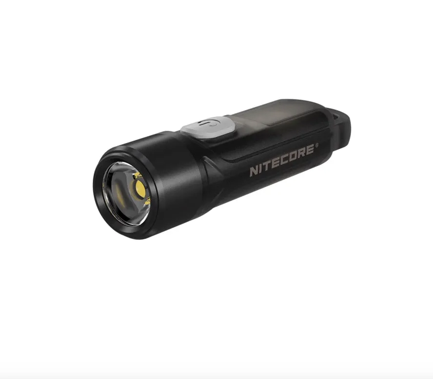 Nitecore Tiki LE 300 Lumen Rechargeable Keychain Flashlight - Red/Blue Lights