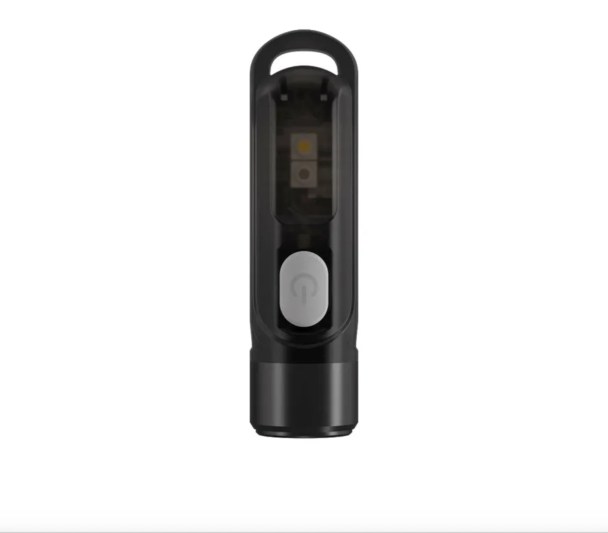 Nitecore Tiki LE 300 Lumen Rechargeable Keychain Flashlight - Red/Blue Lights