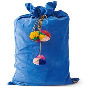 Ocean Velvet Santa Sack