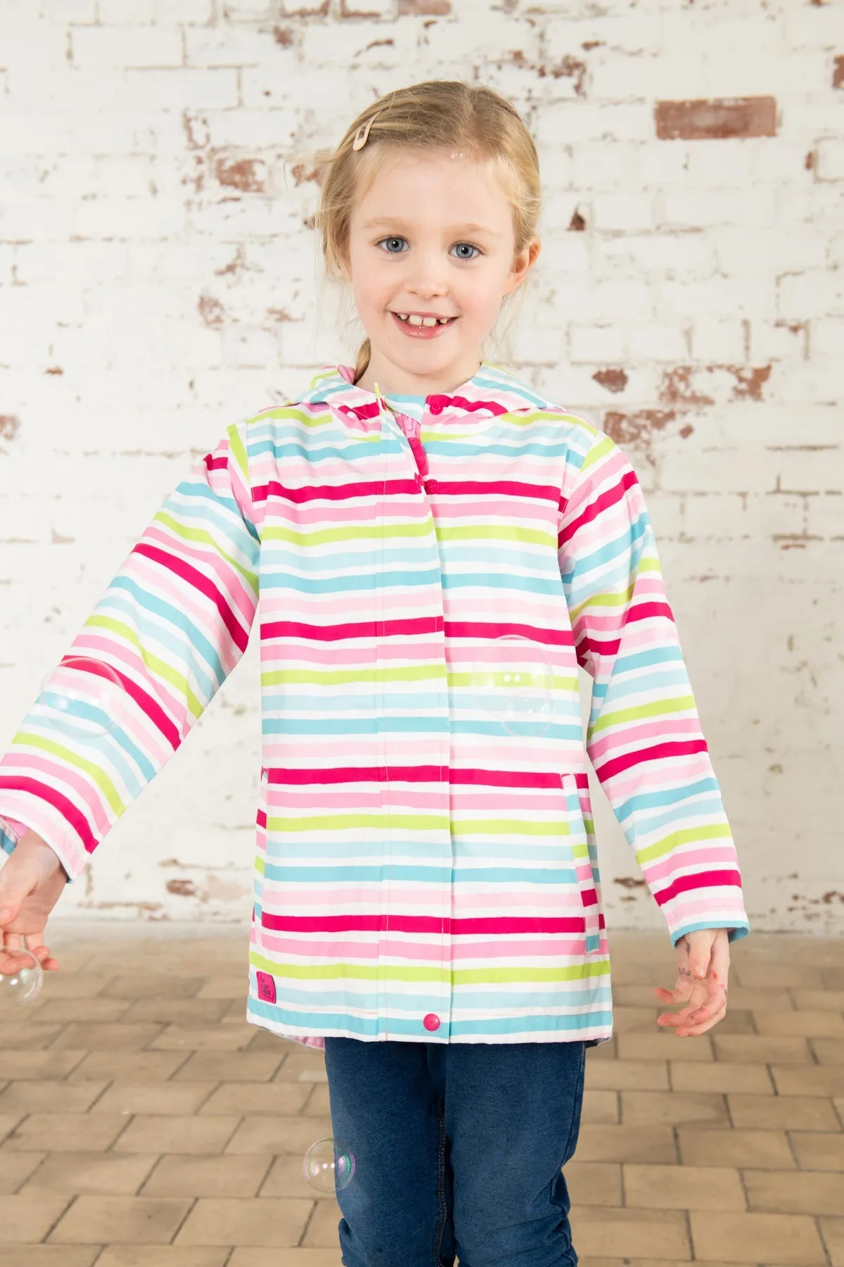 Olivia Jacket - Multi Stripe