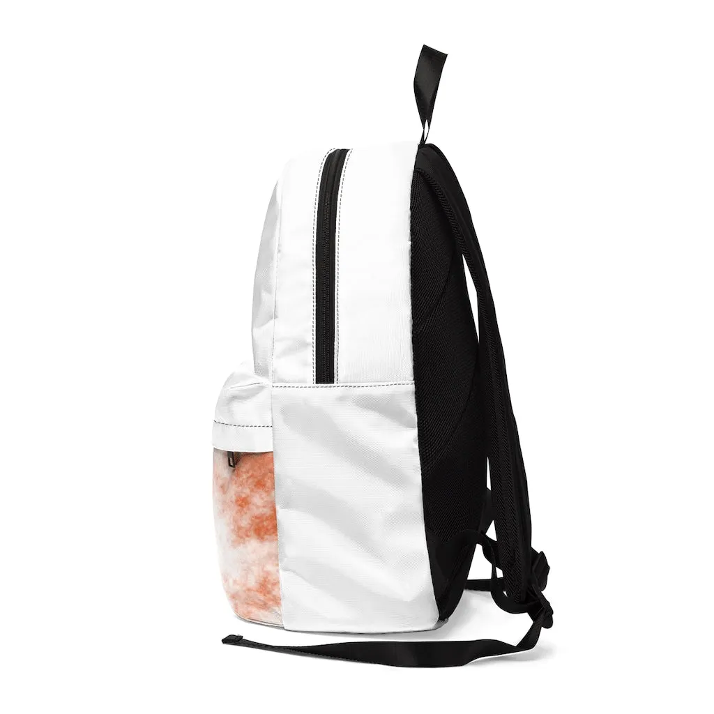 Orange Clouds Unisex Classic Backpack