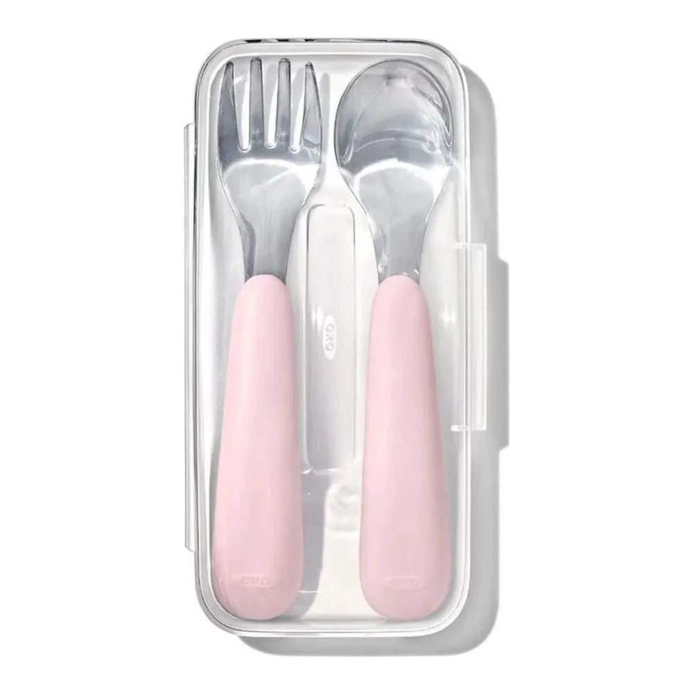 OXO Tot On-the-Go Fork and Spoon Set