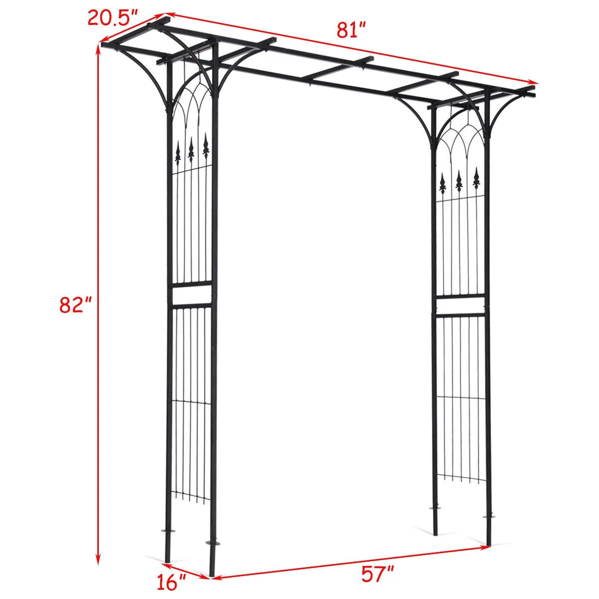 Pergola Archway Garden Wedding Rose Arch