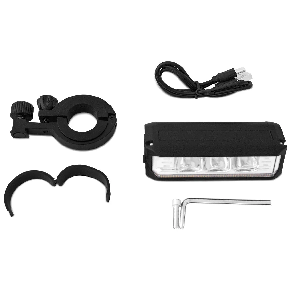 Progear Ultra Bright LED Rechargeable Front Light