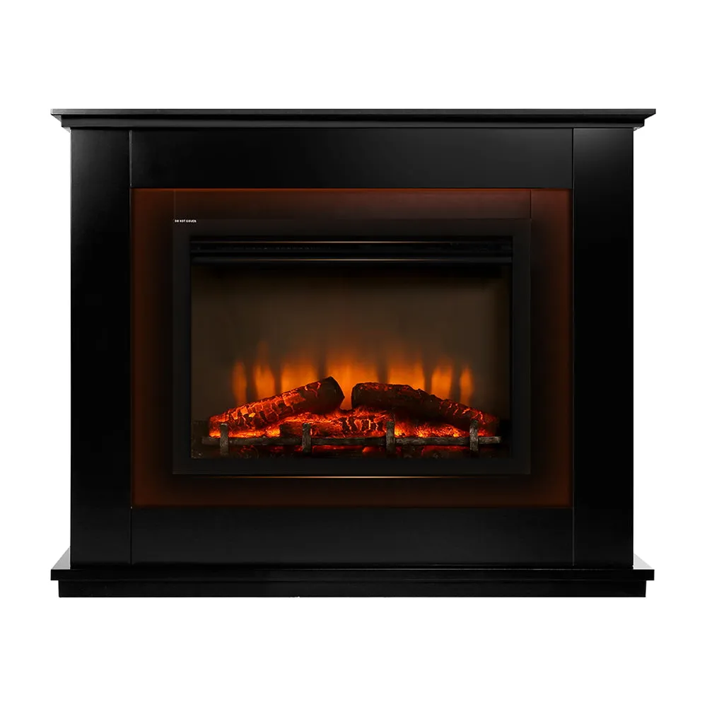 Realistic 3D Flame Electric Fireplace Heater 2000W  Devanti