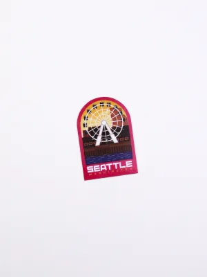 Seattle Great Wheel Sticker