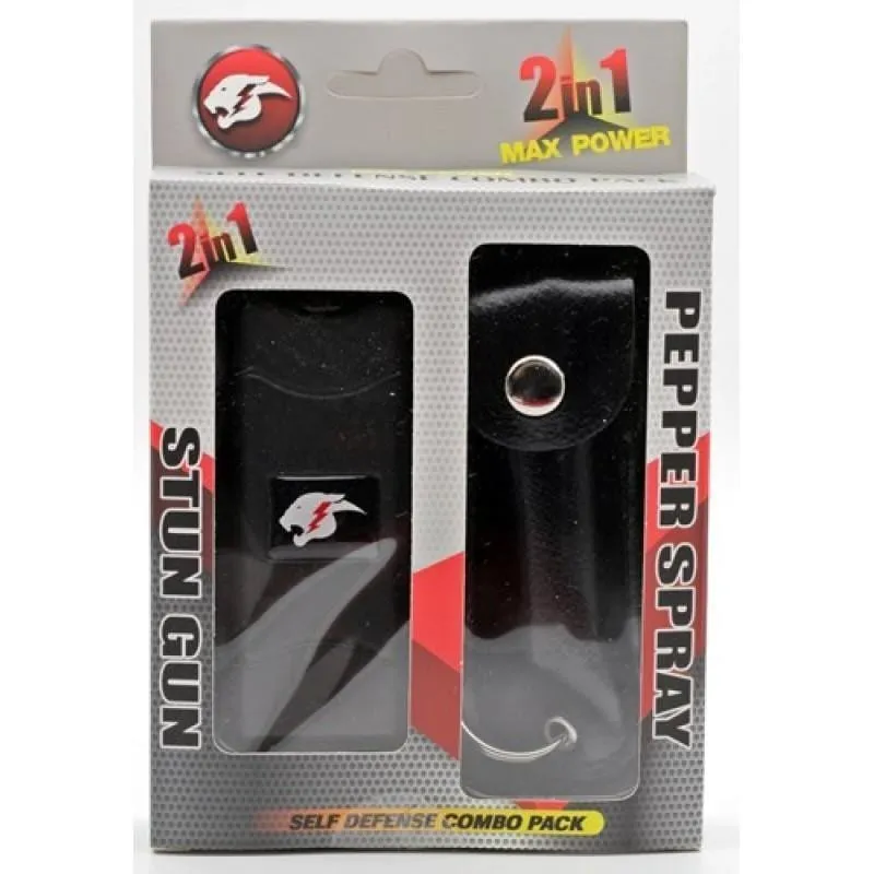 Stun Gun & Pepper Spray Self Defense Combo