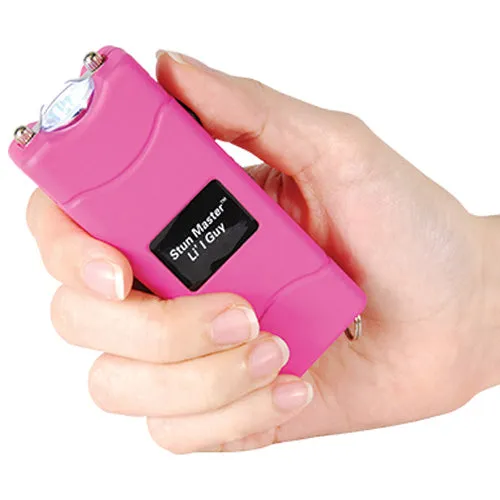 Stun Master Lil Guy 60,000,000 Volts Stun Gun W/Flashlight And Nylon Holster