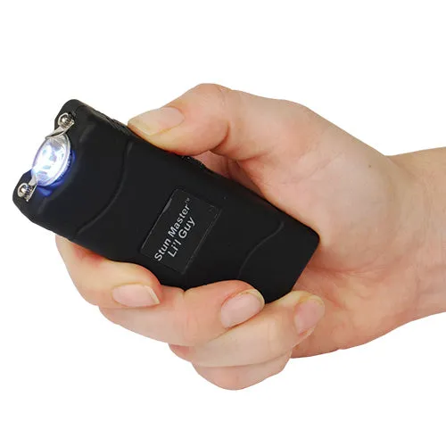 Stun Master Lil Guy 60,000,000 Volts Stun Gun W/Flashlight And Nylon Holster