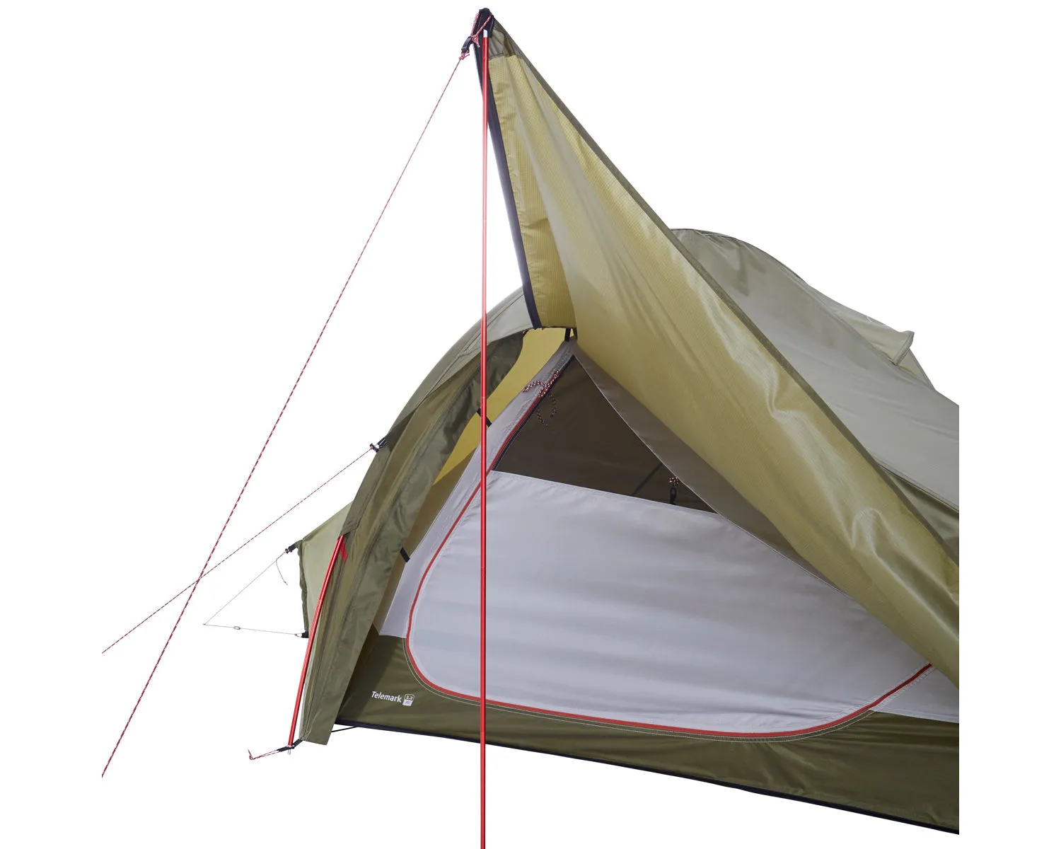 Telemark 2.2 PU tent - 2 person - Dark Olive