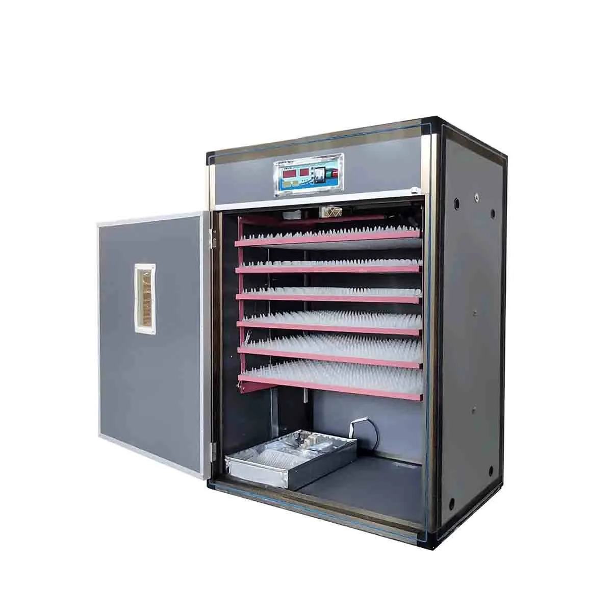 TMG-FCP56 Commercial Grade Large Capacity Egg Hatching Incubator, up to 1056 Eggs, 180 hatching tray capacity, 98% Hatching Rate, 12 Egg Trays