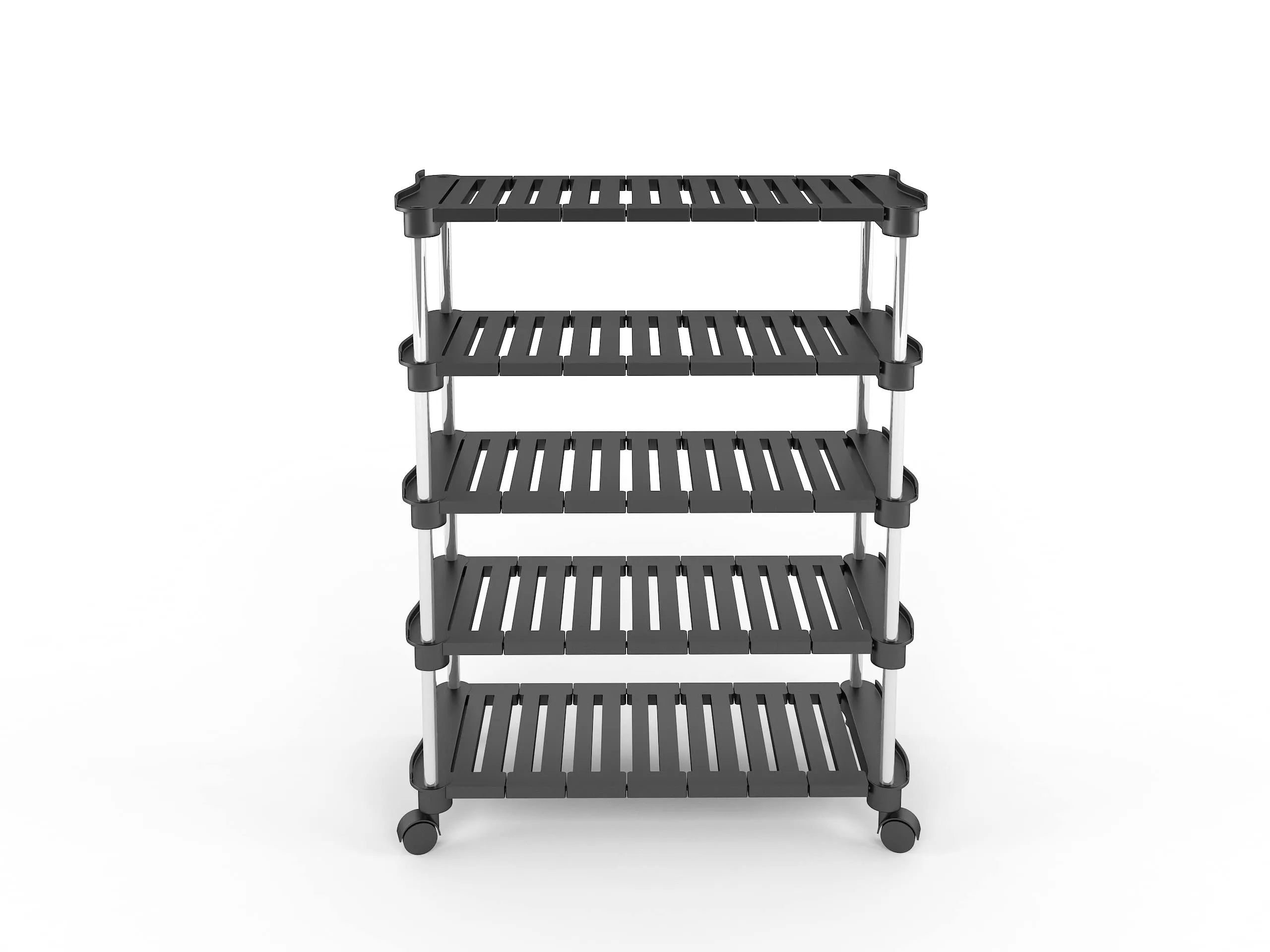 TNT THE NEXT TREND Super Smart Stackable and Durable, Easy to Assemble, Space Saving Wardrobe Organizer Shoe Rack/Book stand (5 Shelf)