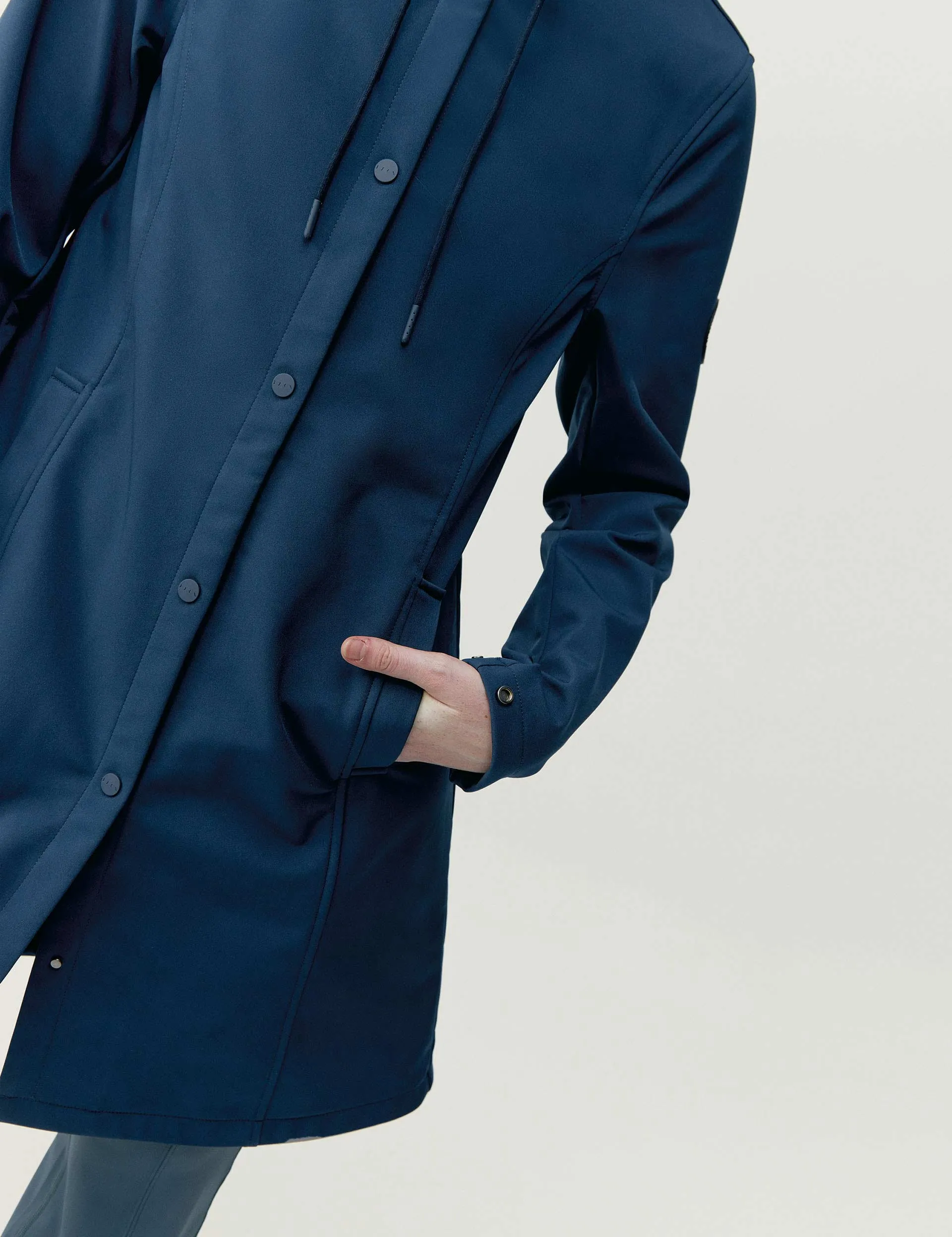 Trench Jacket - Sailor Blue